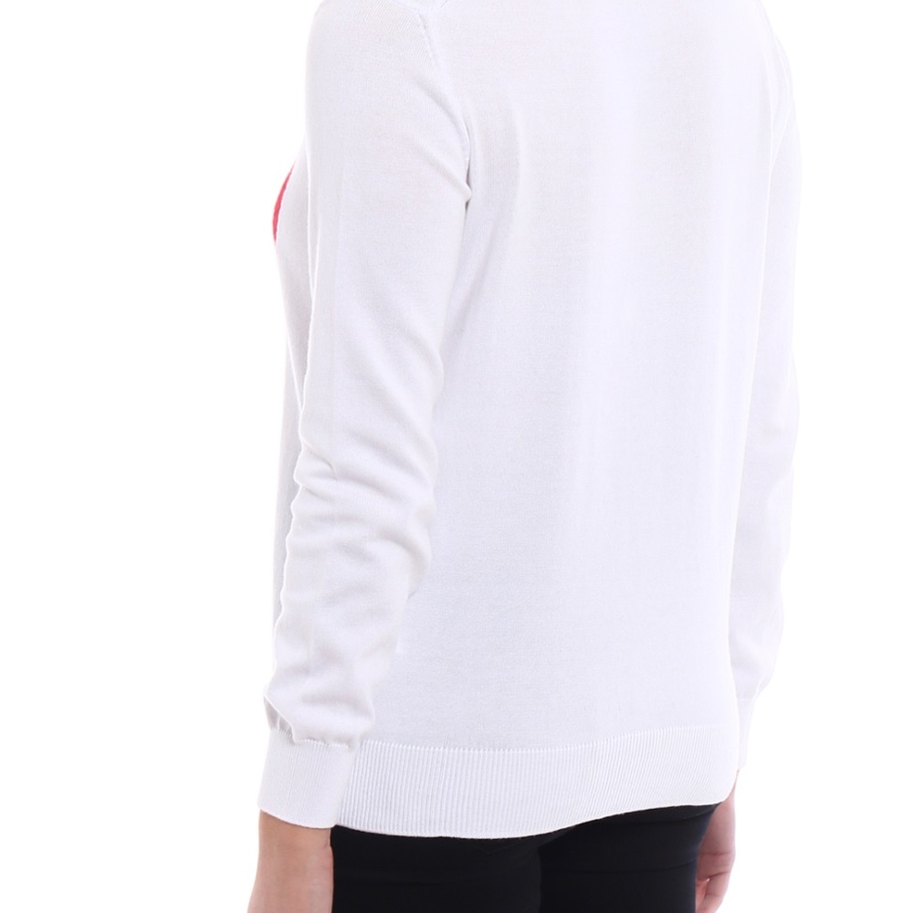 Love Moschino Heart intarsia cotton sweater - Picture 6 of 8